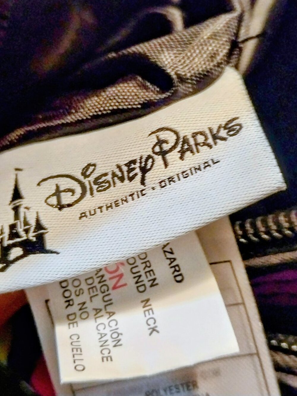 Authentic Disney Parks Pop Art Mickey Mouse Multi Color Cross Body Bag Purse 7X9 - Picture 7 of 9